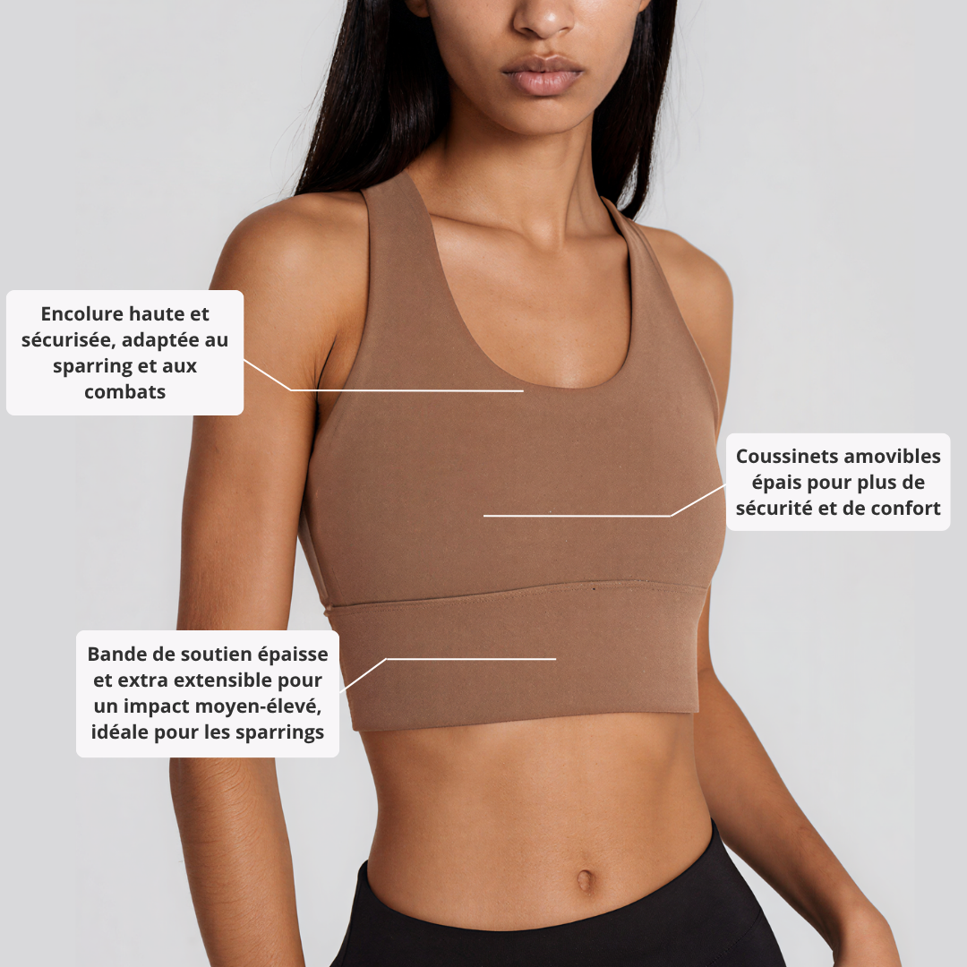 Brassière Sport de Combat